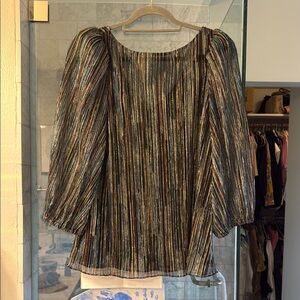 Multicolor Striped Women's Top